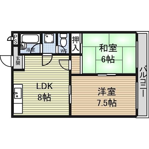 愛知県名古屋市熱田区千年１丁目 間取り