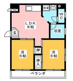 愛知県名古屋市中区正木３丁目 間取り