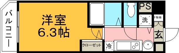 プレサンスSAKAEリバースタイル 間取り