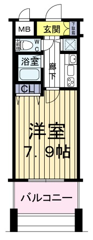 愛知県名古屋市中区栄５丁目 間取り