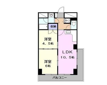 愛知県名古屋市北区大曽根３丁目 間取り