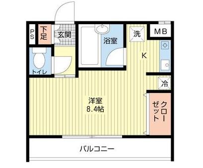 Apt.浄心 間取り