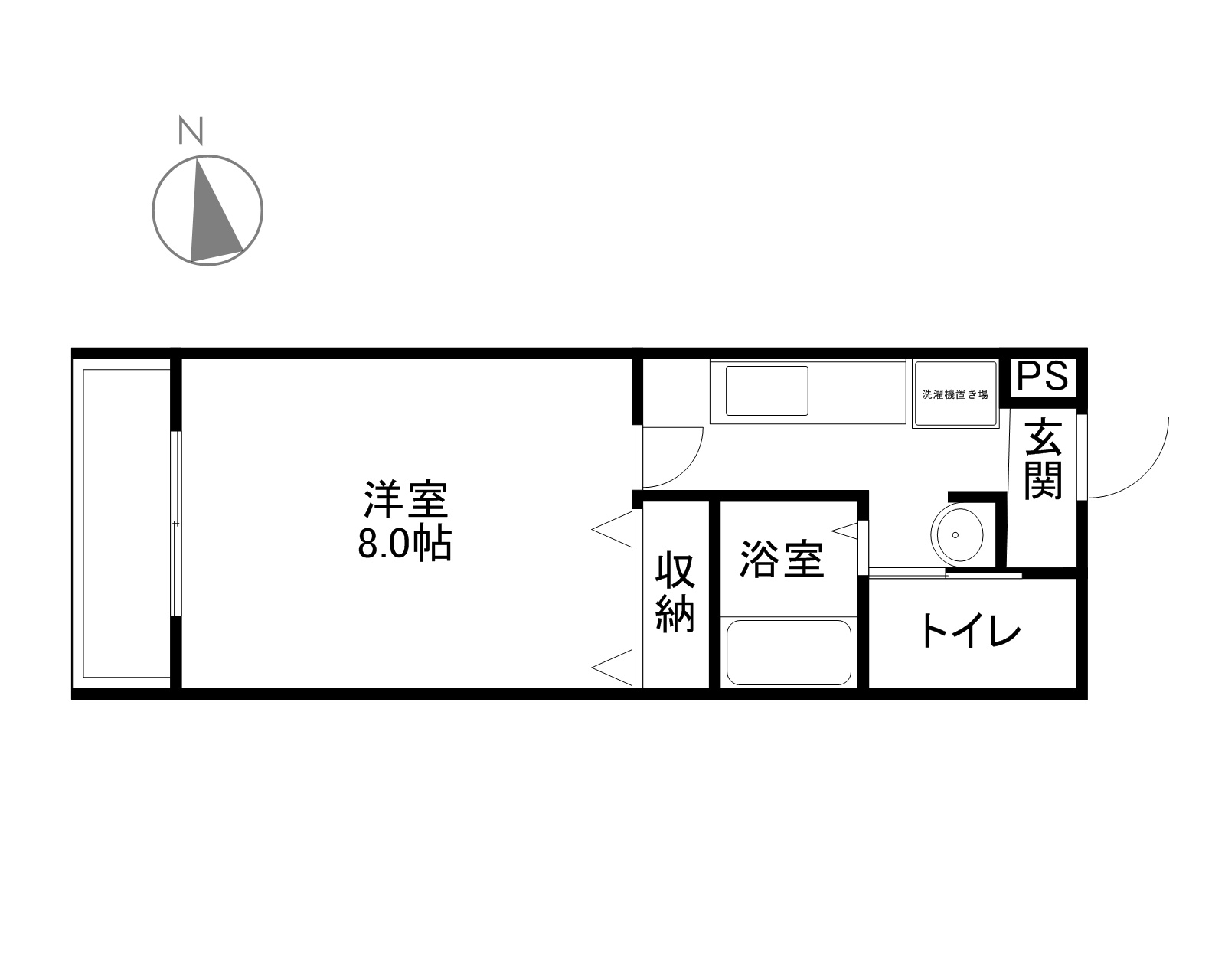 愛知県名古屋市熱田区大宝３丁目 間取り