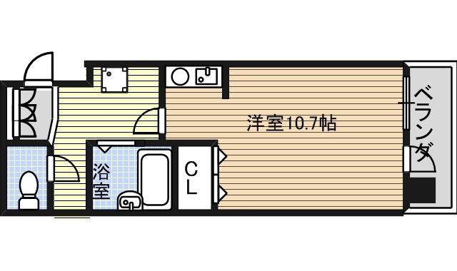 愛知県名古屋市瑞穂区桜見町１丁目 間取り