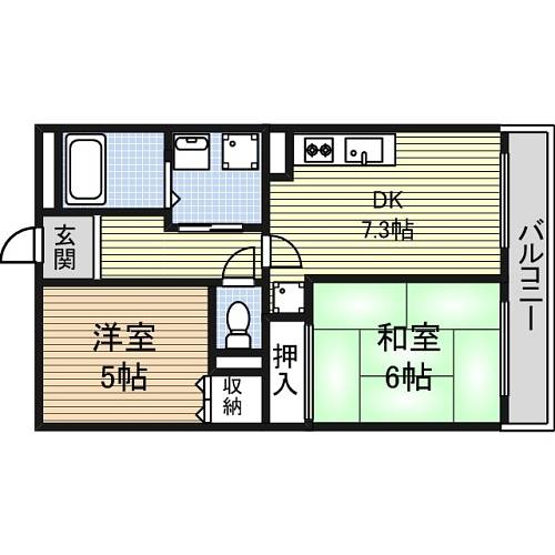 愛知県名古屋市中村区八社１丁目 間取り