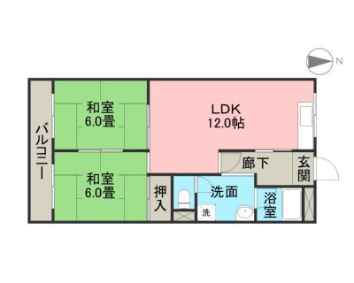愛知県名古屋市港区七反野２丁目 間取り