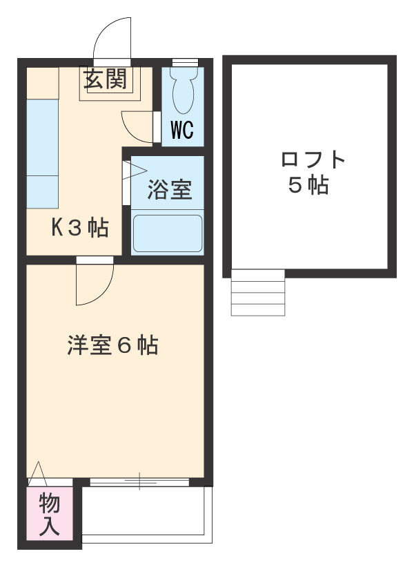 愛知県名古屋市中川区松重町 間取り