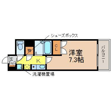 愛知県名古屋市昭和区阿由知通４丁目 間取り