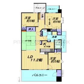 愛知県名古屋市千種区光が丘１丁目 間取り