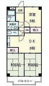 愛知県名古屋市守山区町南 間取り