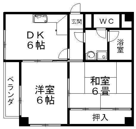 愛知県名古屋市中村区則武２丁目 間取り