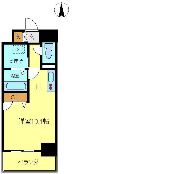 ベルファース東別院 間取り