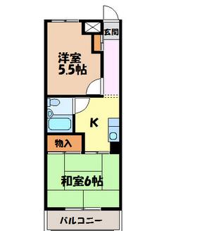 愛知県名古屋市昭和区川名町３丁目 間取り