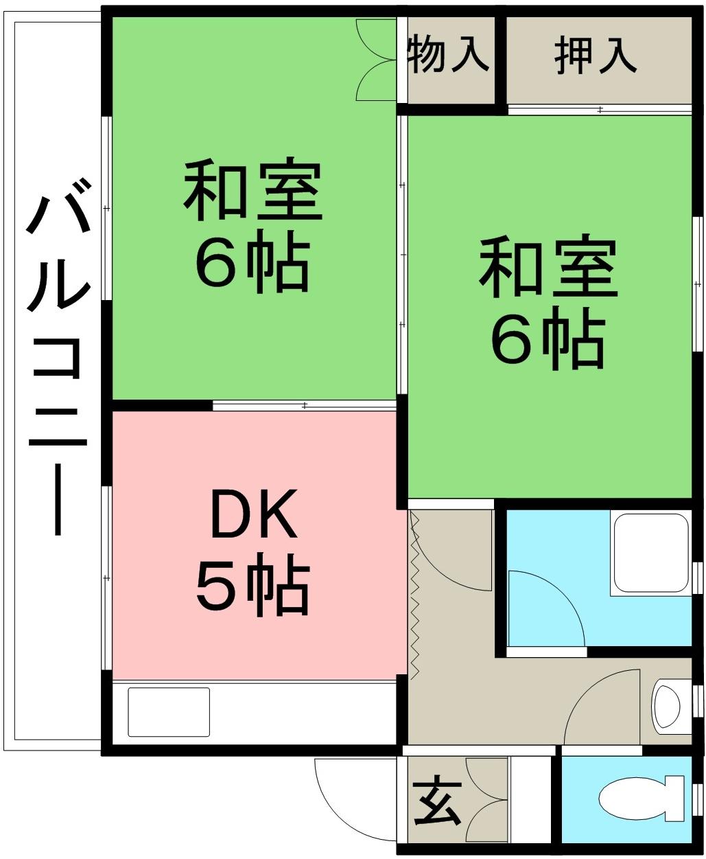 ニューコーポ黄金 間取り