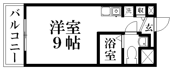 愛知県名古屋市中区新栄１丁目 間取り