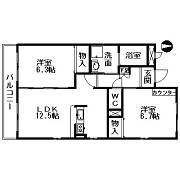 愛知県名古屋市中川区江松１丁目 間取り