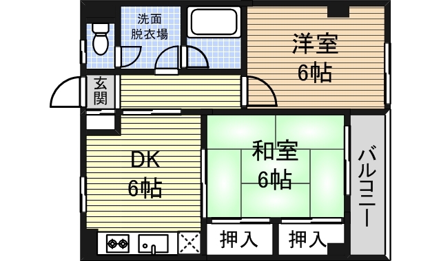 三鈴ハイム 間取り