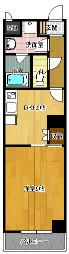 愛知県名古屋市東区東桜２丁目 間取り