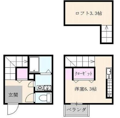愛知県名古屋市中村区松原町３丁目16-2 間取り