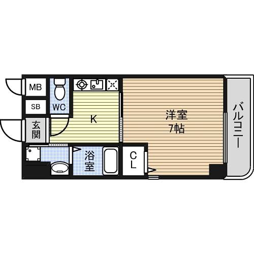 フローレンス高畑 間取り