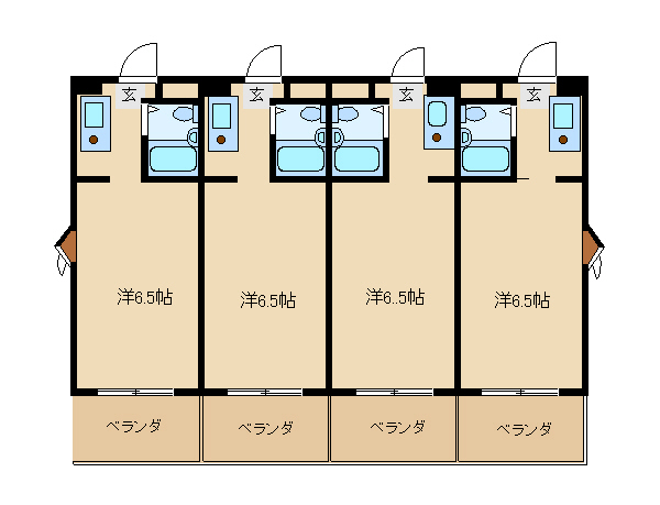 愛知県名古屋市中村区黄金通１丁目 間取り