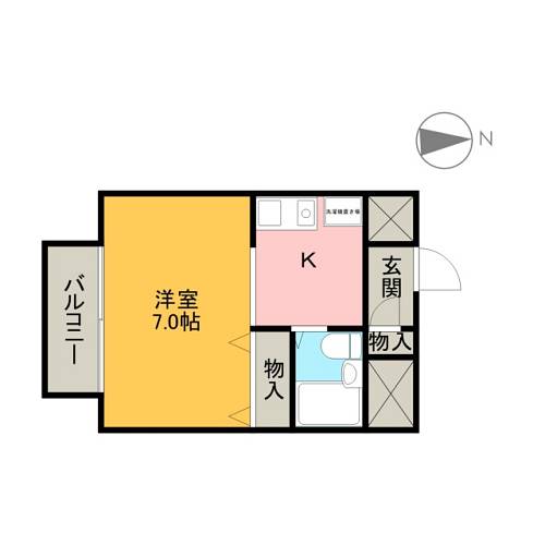 愛知県名古屋市熱田区大宝１丁目7-8 間取り