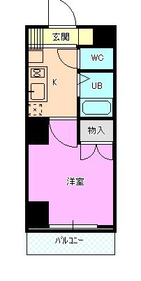 ハイツ亀島 間取り