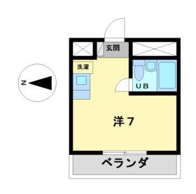 愛知県名古屋市中村区賑町 間取り