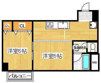 愛知県名古屋市中区伊勢山１丁目 間取り
