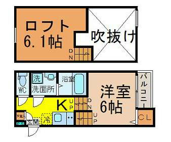 愛知県名古屋市西区菊井１丁目 間取り
