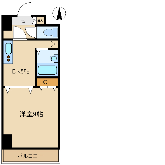 愛知県名古屋市中村区竹橋町 間取り