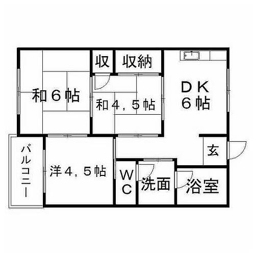 愛知県名古屋市東区矢田２丁目 間取り