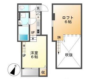 愛知県名古屋市中村区白子町４丁目 間取り