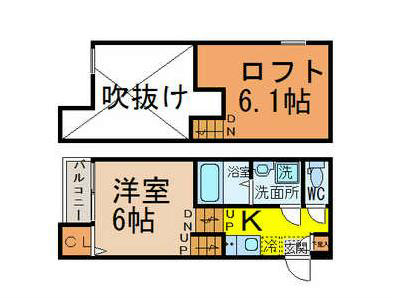 愛知県名古屋市西区菊井１丁目 間取り