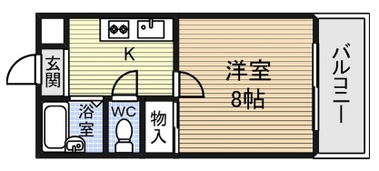 愛知県名古屋市中村区砂田町１丁目 間取り