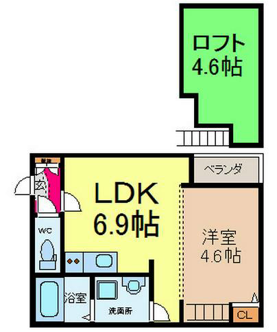 愛知県名古屋市中村区大秋町４丁目 間取り