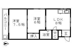 エポック城 間取り