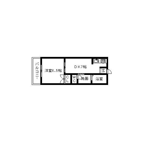 愛知県名古屋市千種区田代町蝮池上 間取り