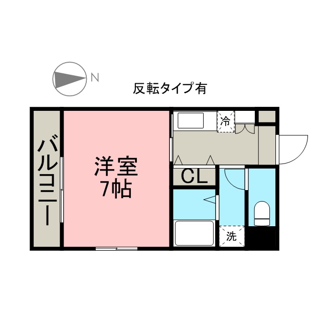 愛知県名古屋市中区新栄１丁目14-26 間取り