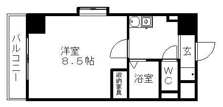 愛知県名古屋市中村区名駅５丁目22-2 間取り