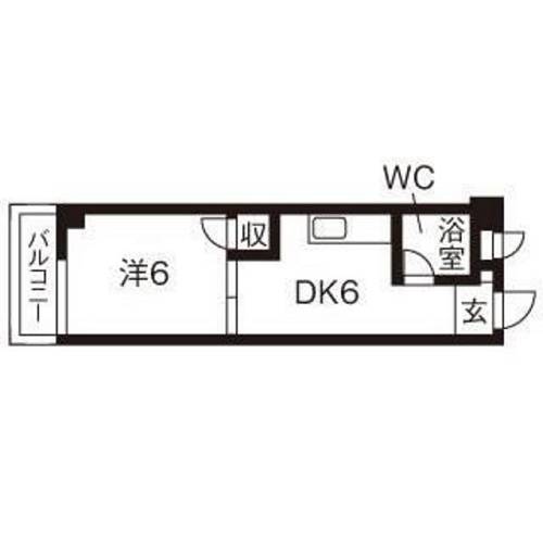 愛知県名古屋市千種区萱場２丁目 間取り