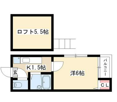 愛知県名古屋市中村区大秋町１丁目 間取り