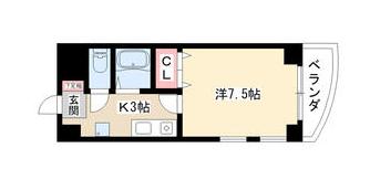 愛知県名古屋市中村区牛田通２丁目 間取り