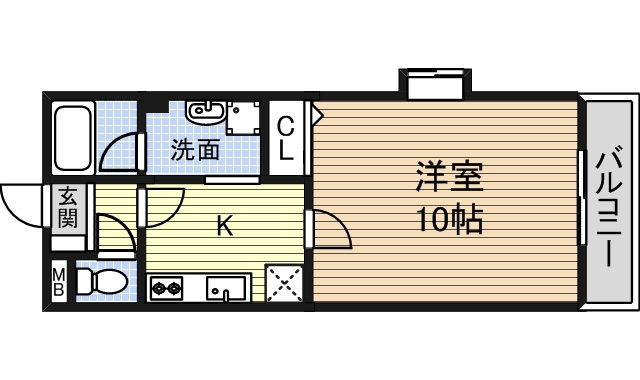 愛知県名古屋市中村区千原町 間取り