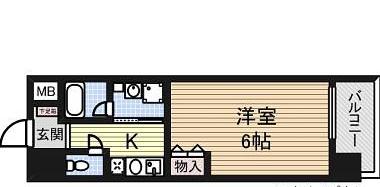 愛知県名古屋市中区新栄１丁目 間取り