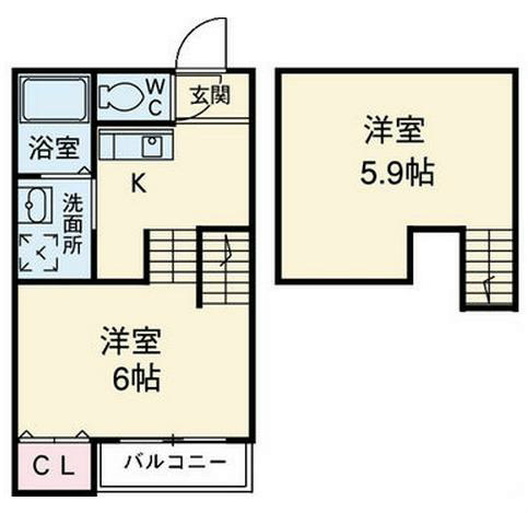 愛知県名古屋市熱田区一番２丁目 間取り