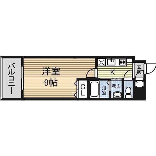 カスタリア名駅南 間取り
