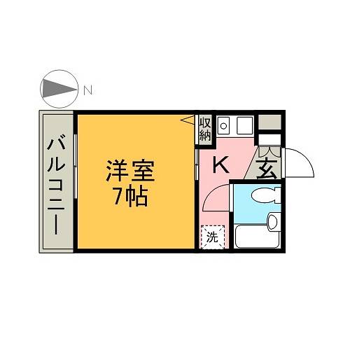 愛知県名古屋市中区千代田３丁目14-16 間取り