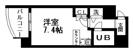 愛知県名古屋市北区清水２丁目 間取り