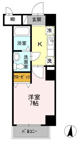愛知県名古屋市中村区大正町４丁目 間取り